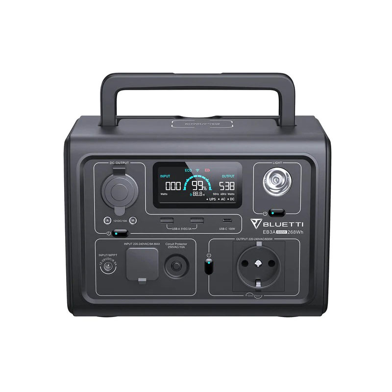 BLUETTI EB3A Tragbare Powerstation | 600W 268Wh BLUETTI EB3A Tragbare Powerstation | 600W 268Wh