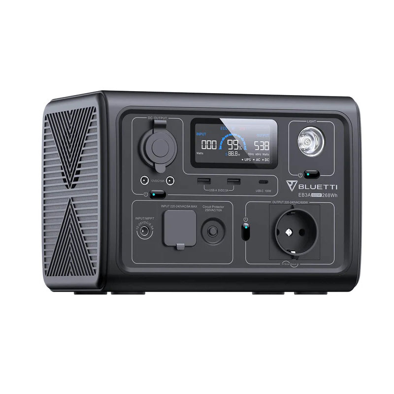 BLUETTI EB3A Tragbare Powerstation | 600W 268Wh BLUETTI EB3A Tragbare Powerstation | 600W 268Wh