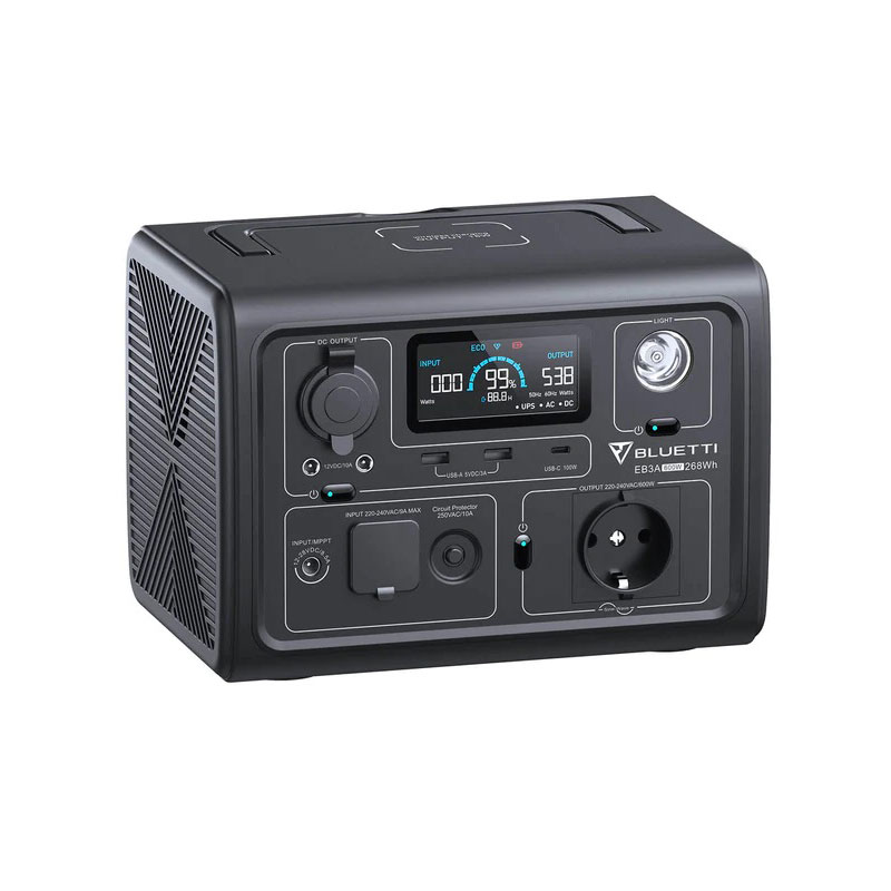 BLUETTI EB3A Tragbare Powerstation | 600W 268Wh BLUETTI EB3A Tragbare Powerstation | 600W 268Wh