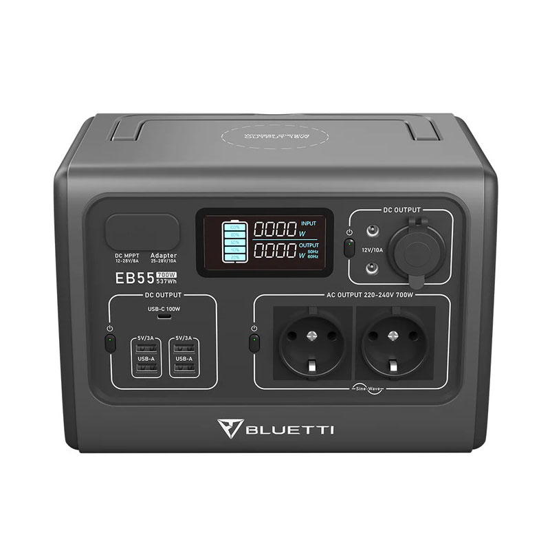 BLUETTI EB55 Tragbare Powerstation | 700W 537Wh BLUETTI EB55 Tragbare Powerstation | 700W 537Wh