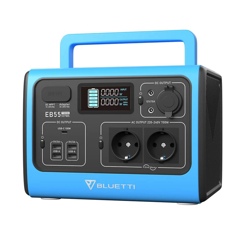 BLUETTI EB55 Tragbare Powerstation | 700W 537Wh BLUETTI EB55 Tragbare Powerstation | 700W 537Wh