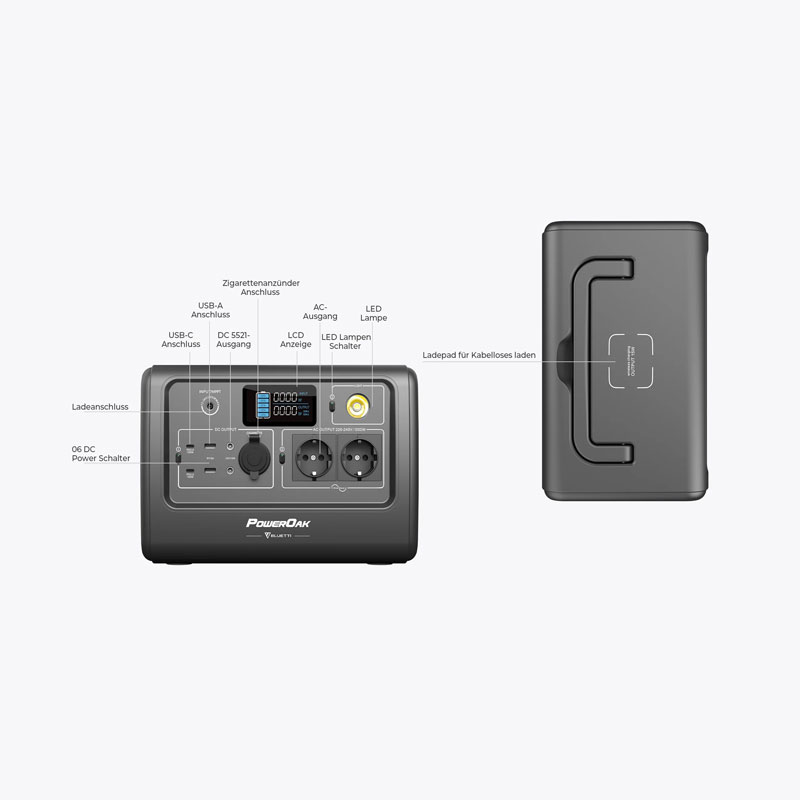 BLUETTI EB70 Tragbare Powerstation | 1000W 716Wh BLUETTI EB70 Tragbare Powerstation | 1000W 716Wh