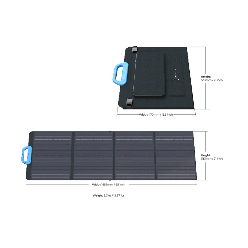 BLUETTI PV120 Solarpanel Faltbar | 120W BLUETTI PV120 Solarpanel Faltbar | 120W