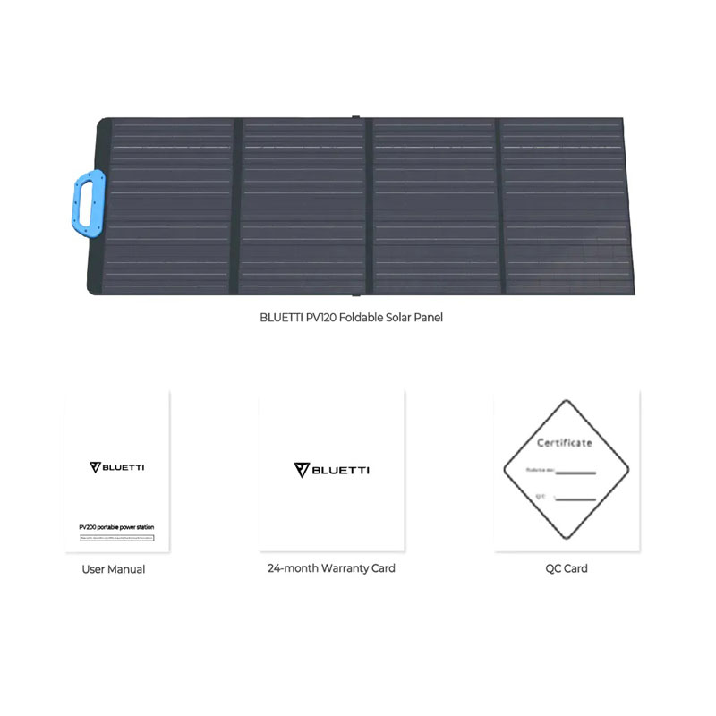 BLUETTI PV120 Solarpanel Faltbar | 120W BLUETTI PV120 Solarpanel Faltbar | 120W
