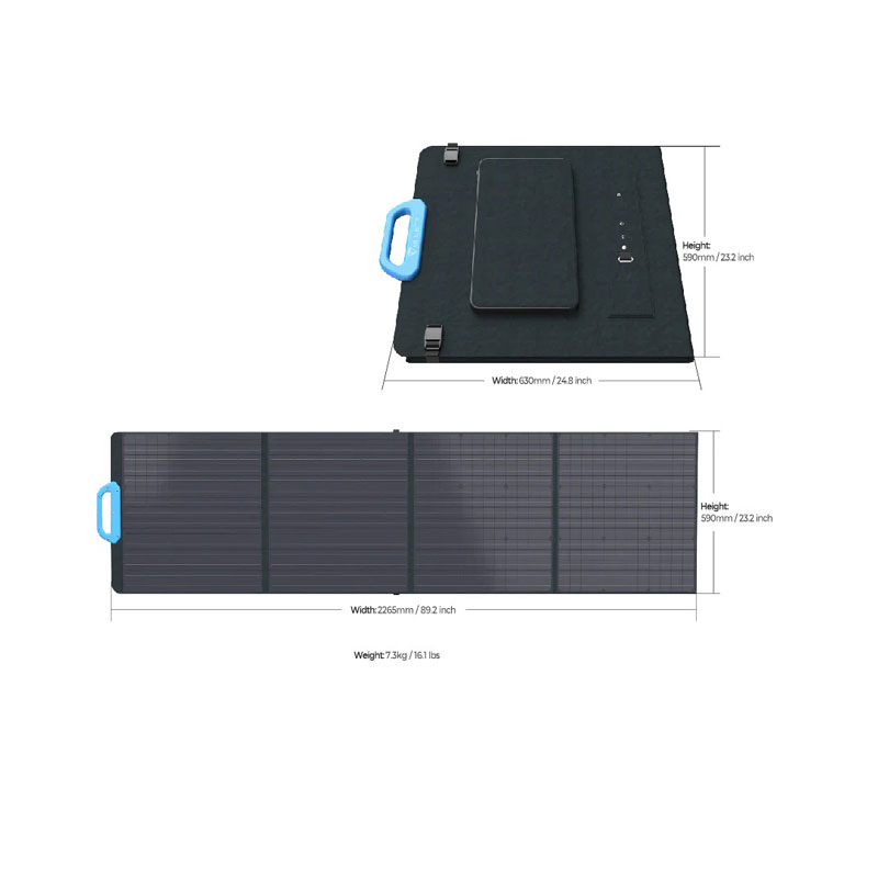 BLUETTI PV200 Solarpanel Faltbar | 200W BLUETTI PV200 Solarpanel Faltbar | 200W