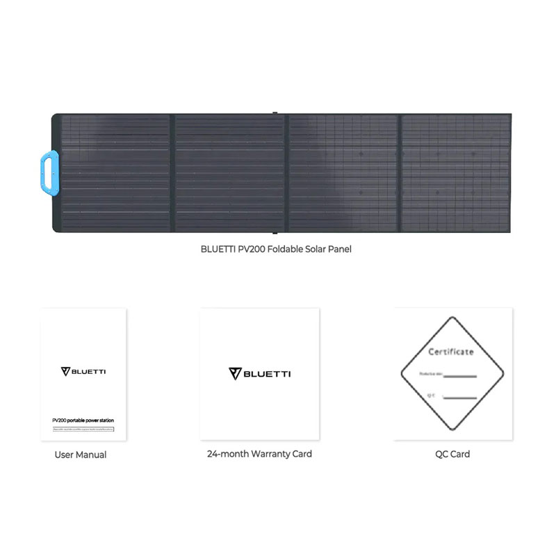 BLUETTI PV200 Solarpanel Faltbar | 200W BLUETTI PV200 Solarpanel Faltbar | 200W