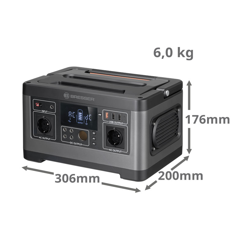 BRESSER Mobile Power Station | 500W 520Wh BRESSER Mobile Power Station | 500W 520Wh